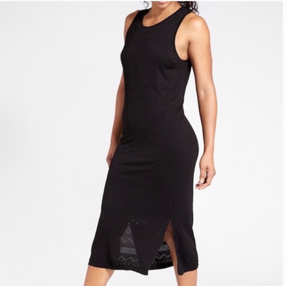 NWT Athleta Seamless Laser Cut Dress